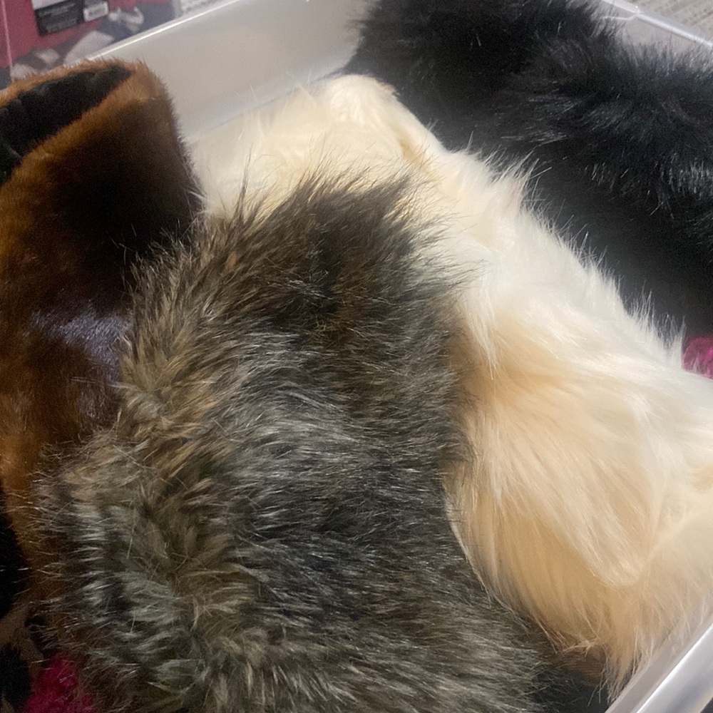 Fur shawl bundle